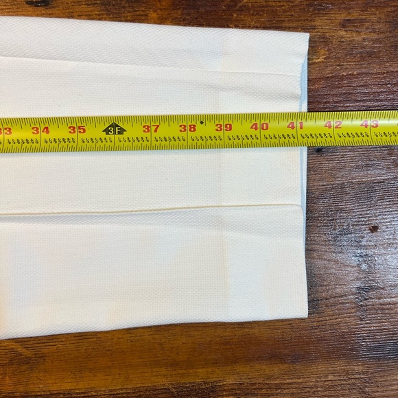 NWT!!! St John White Ankle Straight Leg High Waist Pants K810Q81 - Picture 5 of 12